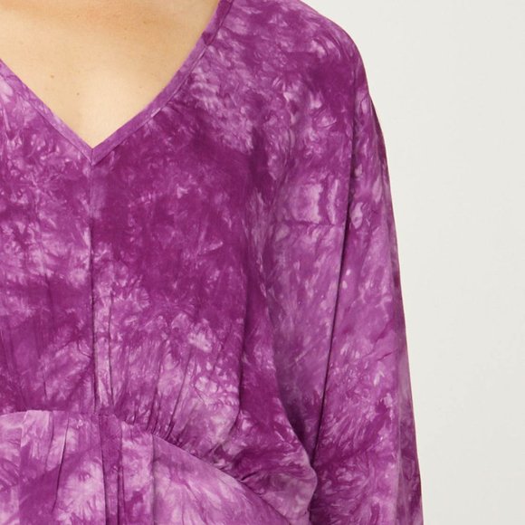 Tie-dye print dress - Picture 4 of 4